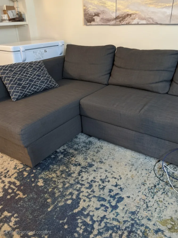 Ikea Grey Sectional Sofa thumbnail