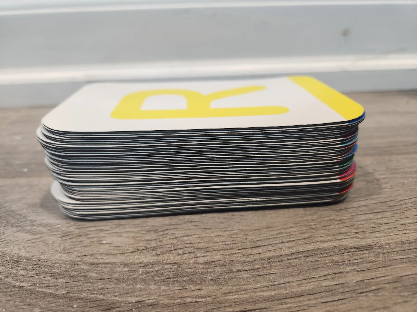 Magnetic letter cards image indicator(2)