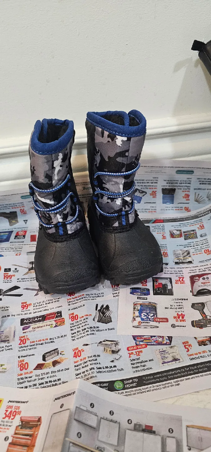Kids' Winter Boots - Waterproof, Size 4 thumbnail