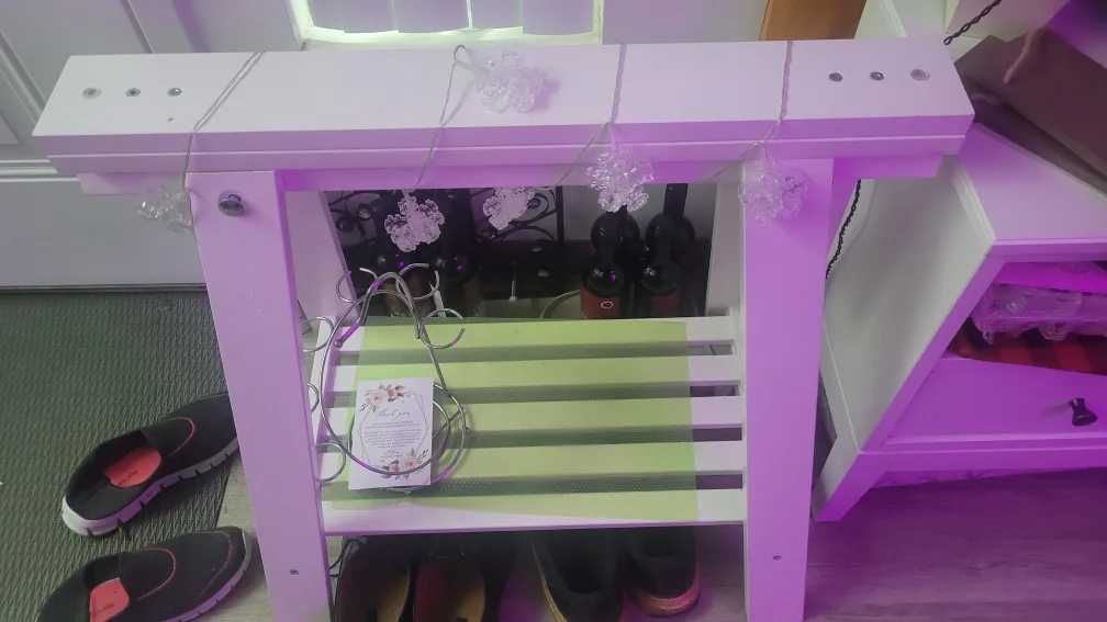 White Wine Rack & Shoe Storage image indicator(2)