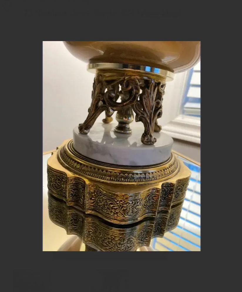 Vintage Antique Table Lamp image indicator(3)