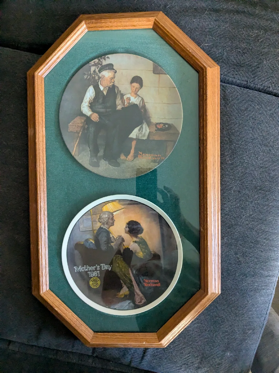 Norman Rockwell Mother's Day 1987 Collector Plates image indicator(2)