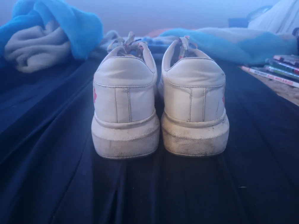 Aldo White Sneakers with Floral Design image indicator(2)