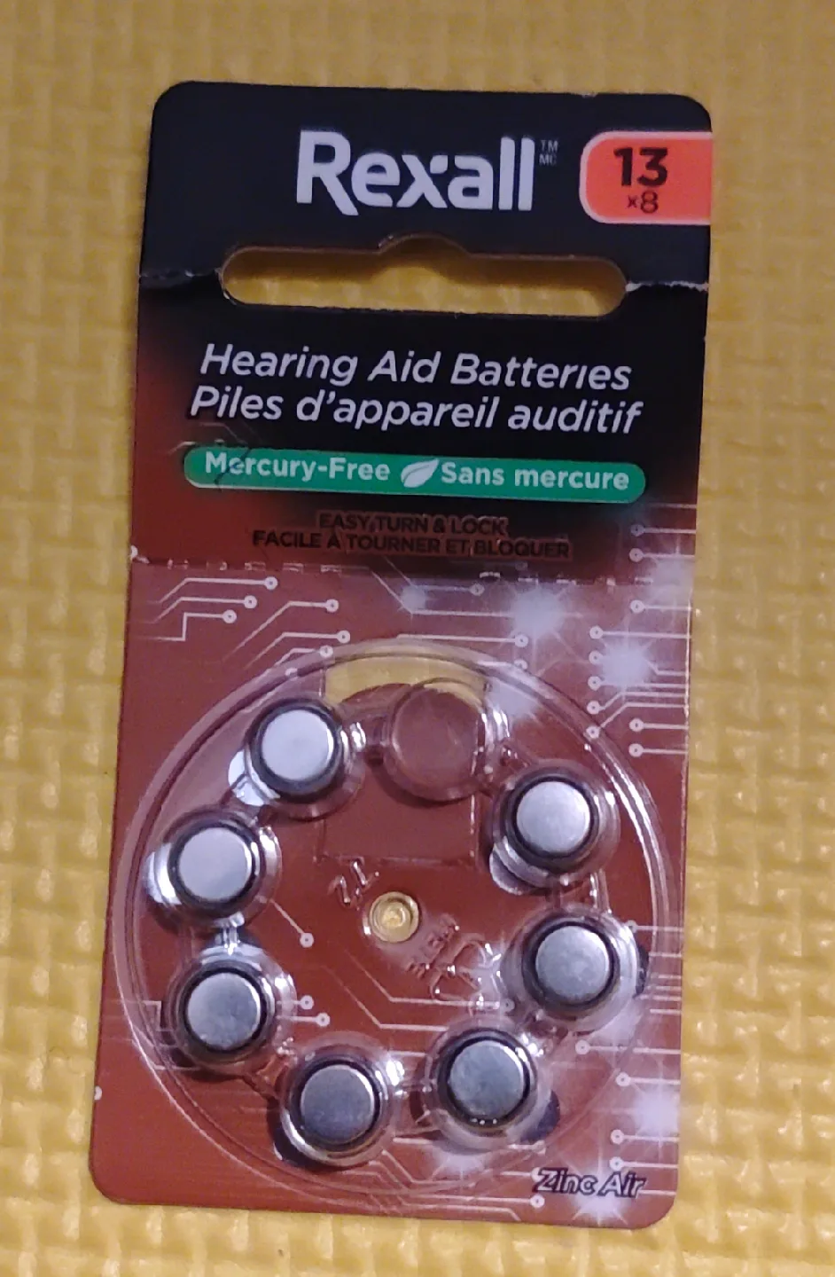 Rexall Hearing Aid Batteries 13 thumbnail