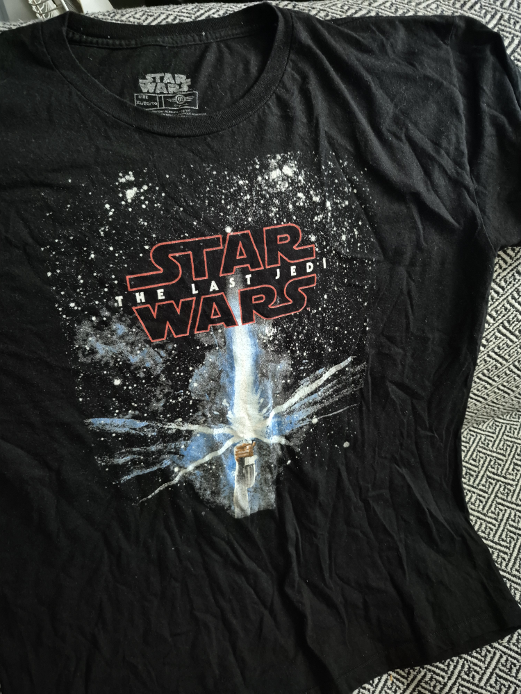 Star Wars The Last Jedi Black T-Shirt XL