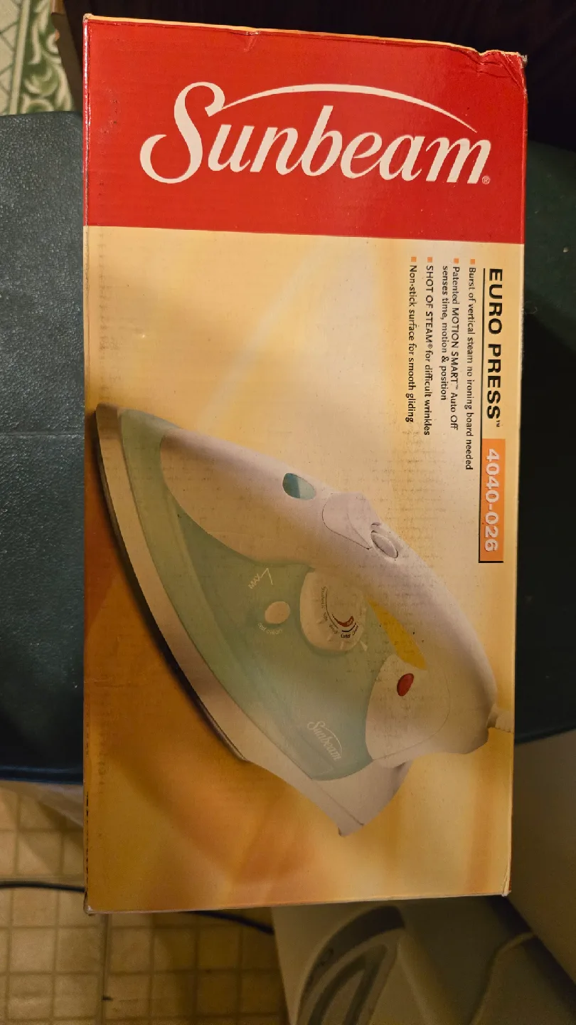 Sunbeam Euro Press 4040-026 Iron