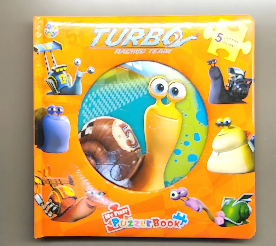 Turbo Racing Team My First Puzzle Book thumbnail