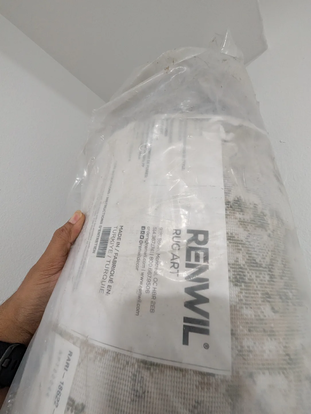 BRAND NEW area rug Renwil Rug Art Area Rug 7.87x10.17 ft image indicator(3)