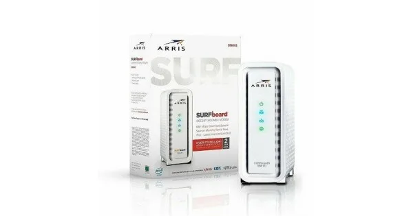 ARRIS SURFboard Cable Modem – 686 Mbps, White image indicator(4)