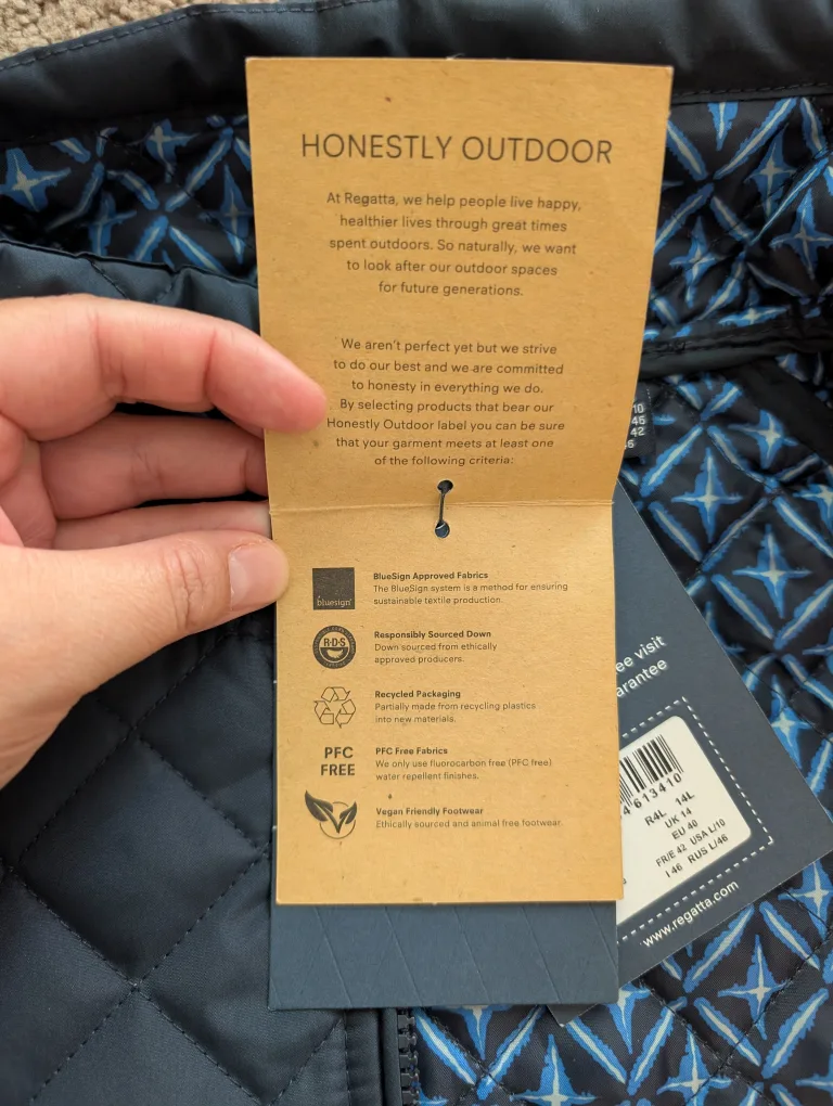 Regatta Great Outdoors Quilted Jacket - Women's L image indicator(4)