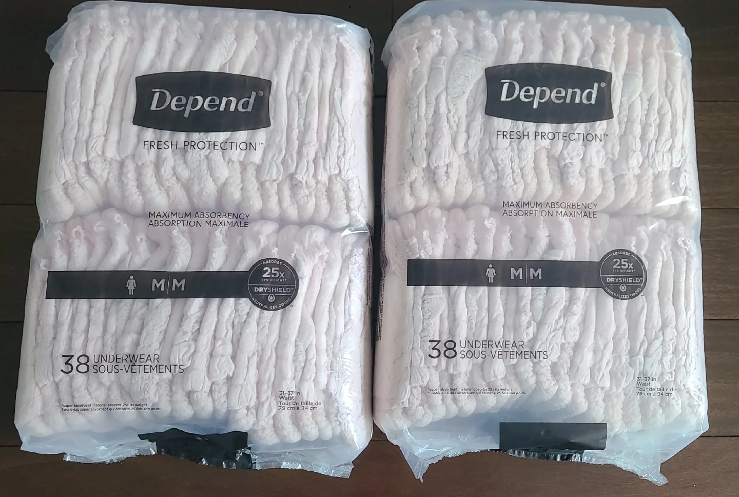 Depend Fresh Protection Underwear M/M (38 count) image indicator(2)