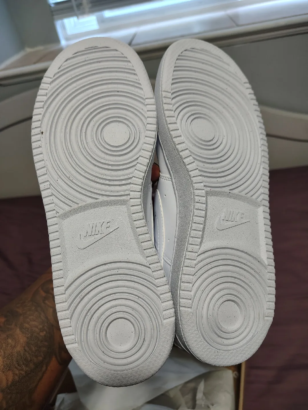 New Nike Court Vision Lo NN White Size 9.5 image indicator(8)