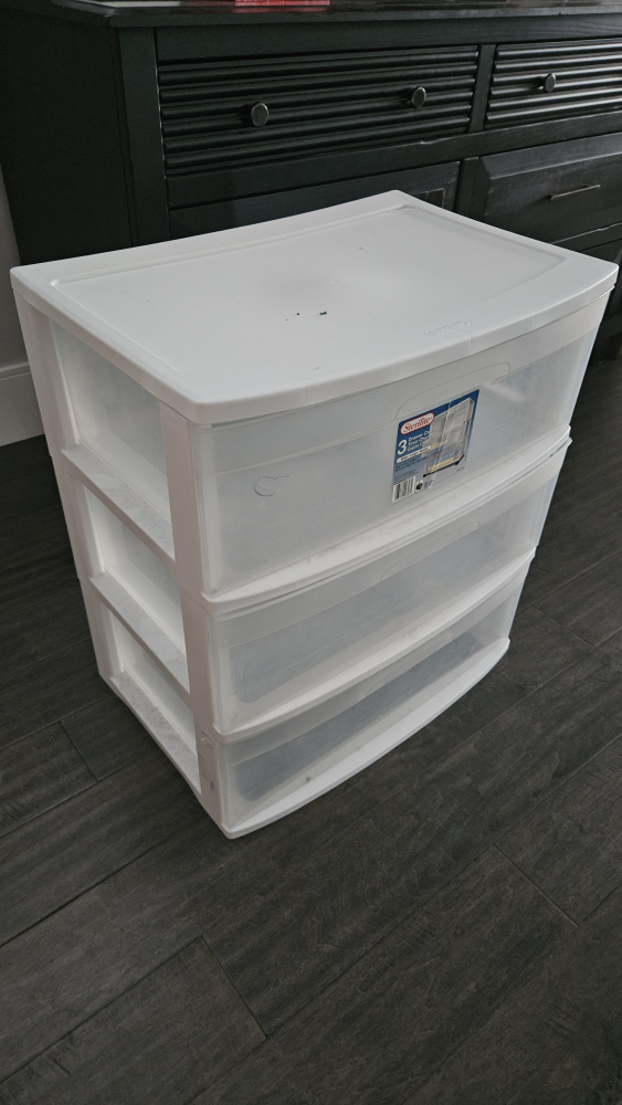 3-drawer storage