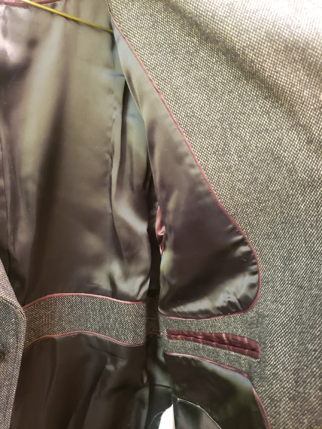 Zara Man Wool Blend Overcoat image indicator(7)