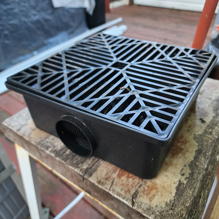 Stealth Drain 9 inch Black Vinyl Catch Basin - photo 5