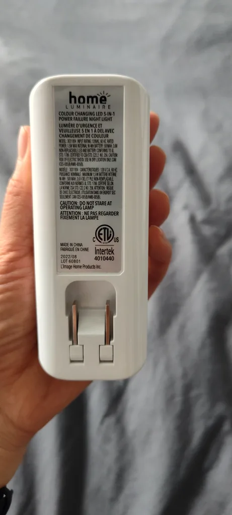 Home Lifestyles Colour Changing LED Night Light image indicator(5)