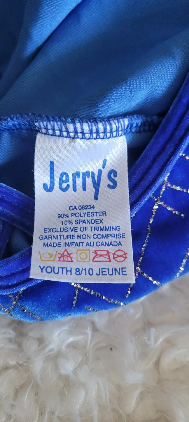 Youth Blue Dancing / Skating Dress image indicator(3)
