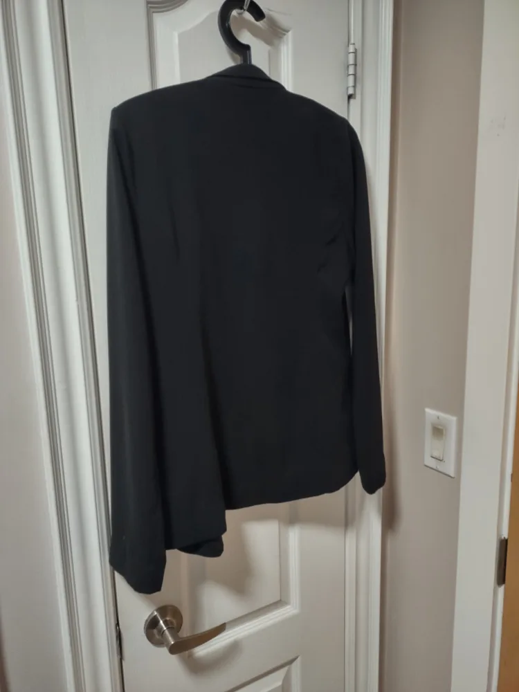 SWS Streetwear Society Black Blazer - Size L image indicator(2)