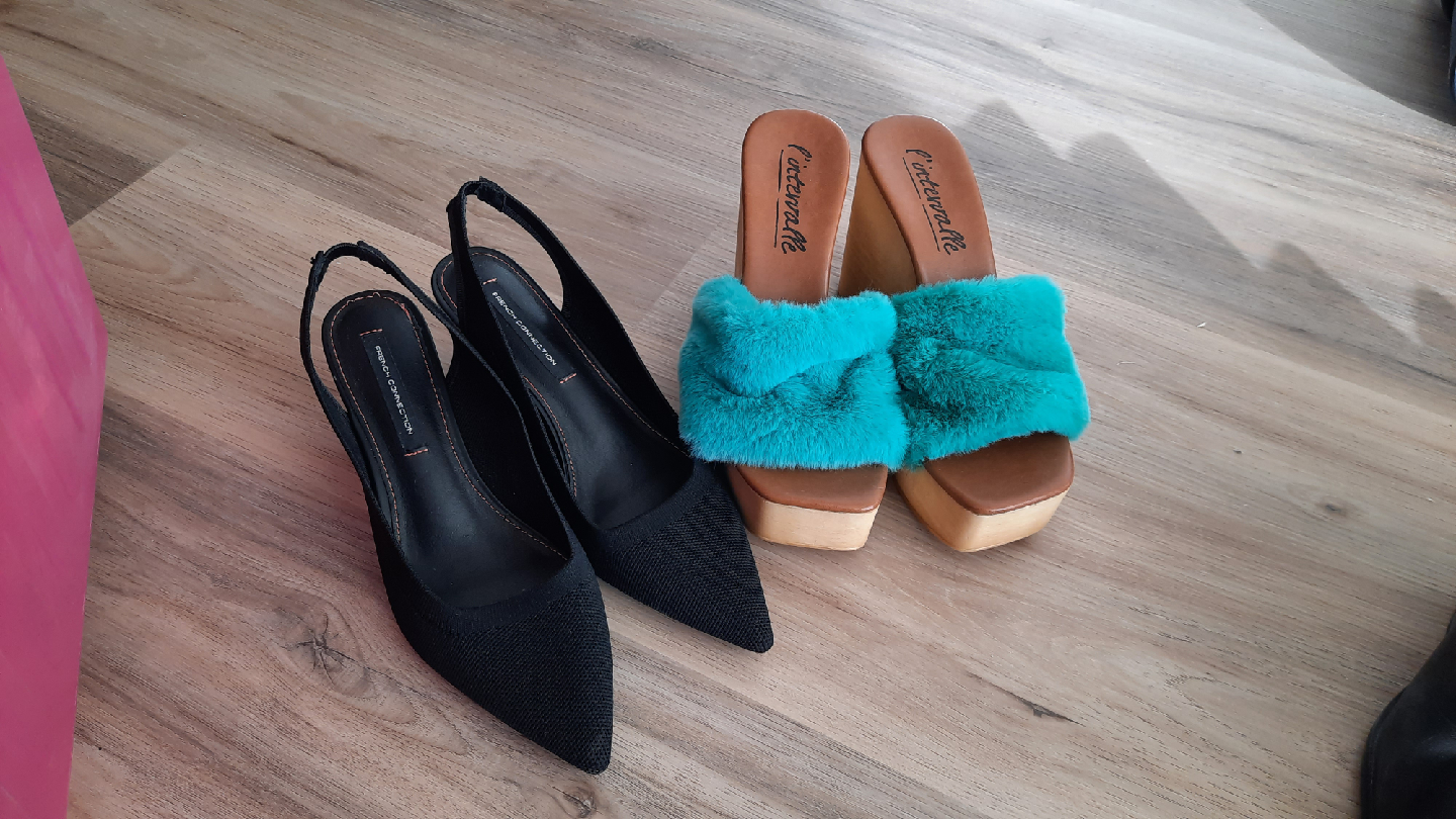 French Connection & L'intervalle Heels sz 38