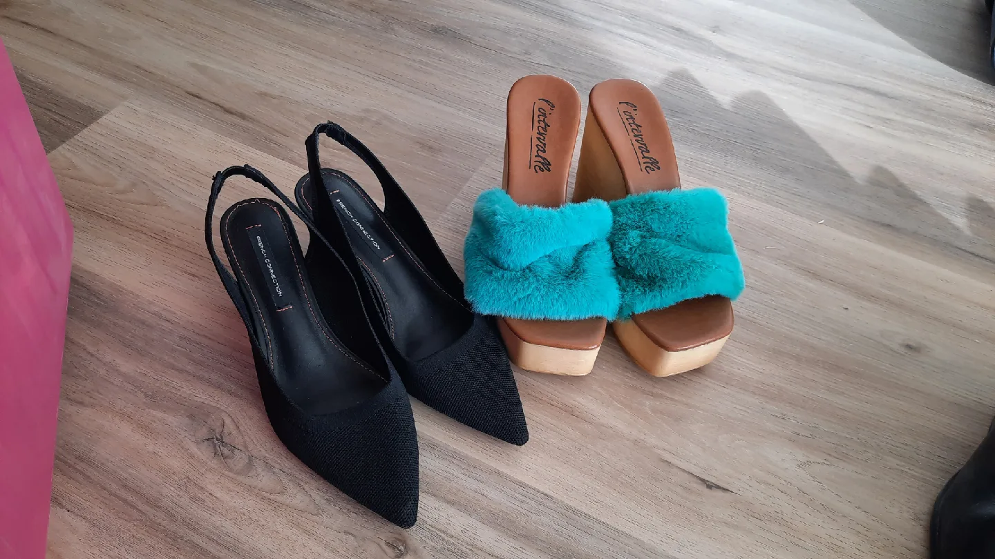 French Connection & L'intervalle Heels sz 38 thumbnail
