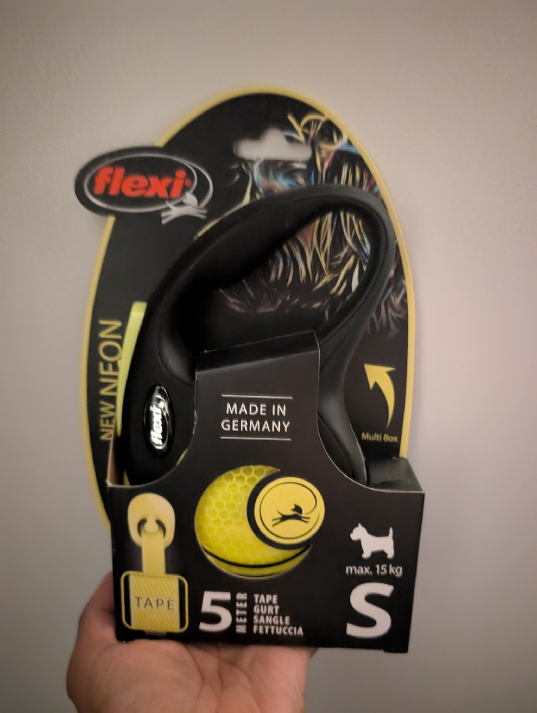 New Flexi New Comfort Retractable Dog Leash - Size S - photo 2
