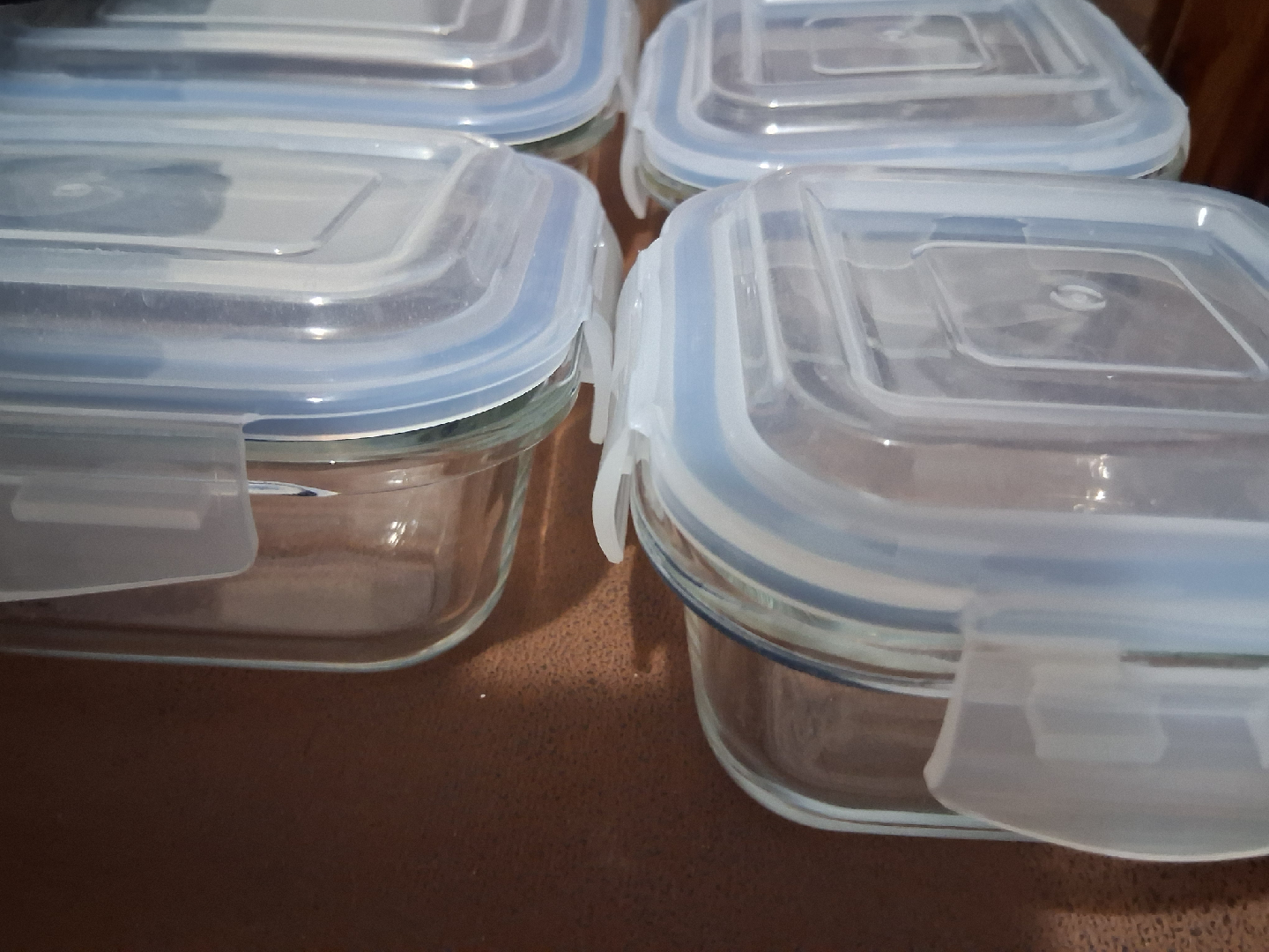 5x Glass Containers - photo 2