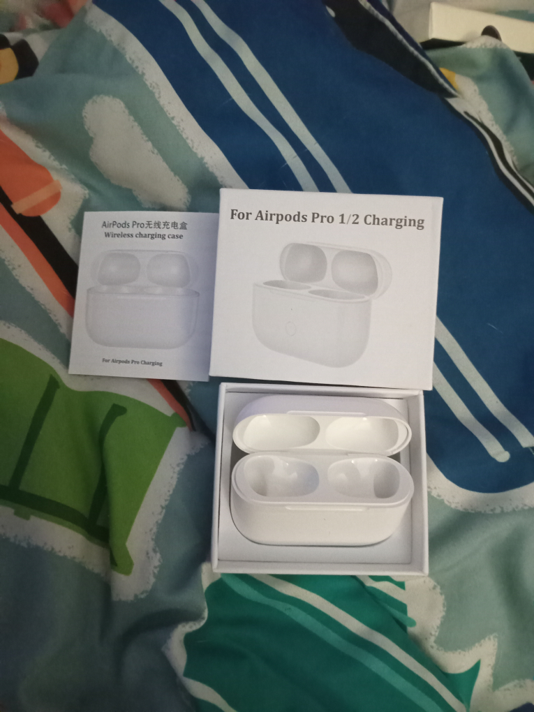 New Wireless Charging Case Replacement for AirPods Pro 1/2