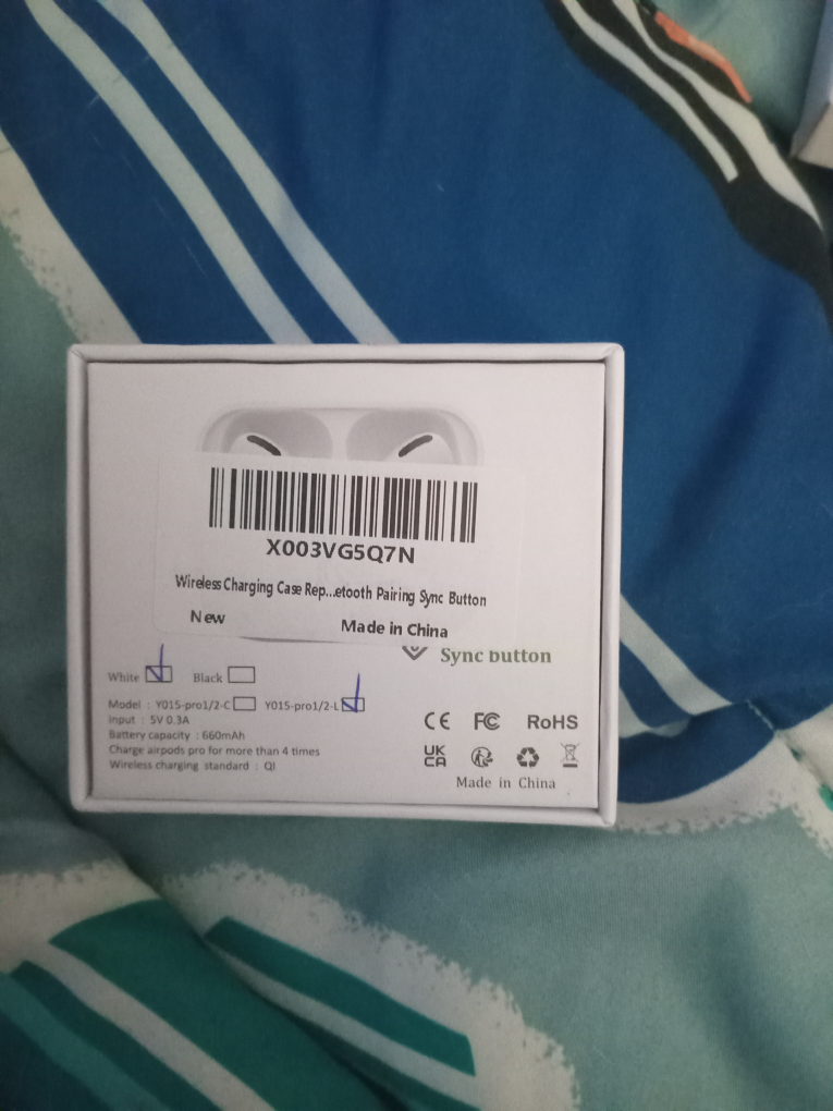 New Wireless Charging Case Replacement for AirPods Pro 1/2 - photo 2