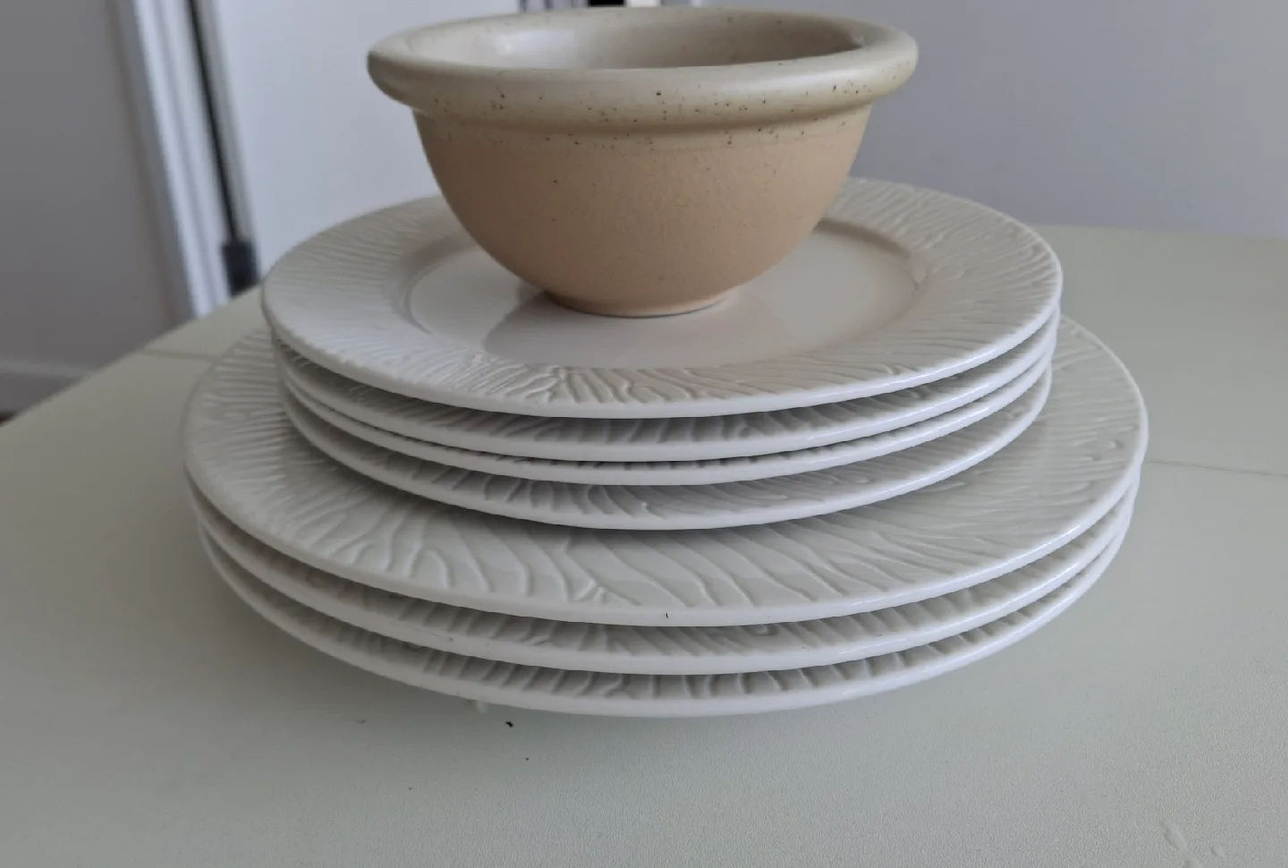 Crate & Barrel Bowl & Cuisinart Plates thumbnail