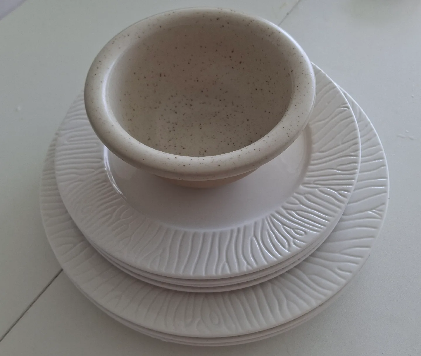 Crate & Barrel Bowl & Cuisinart Plates image indicator(2)