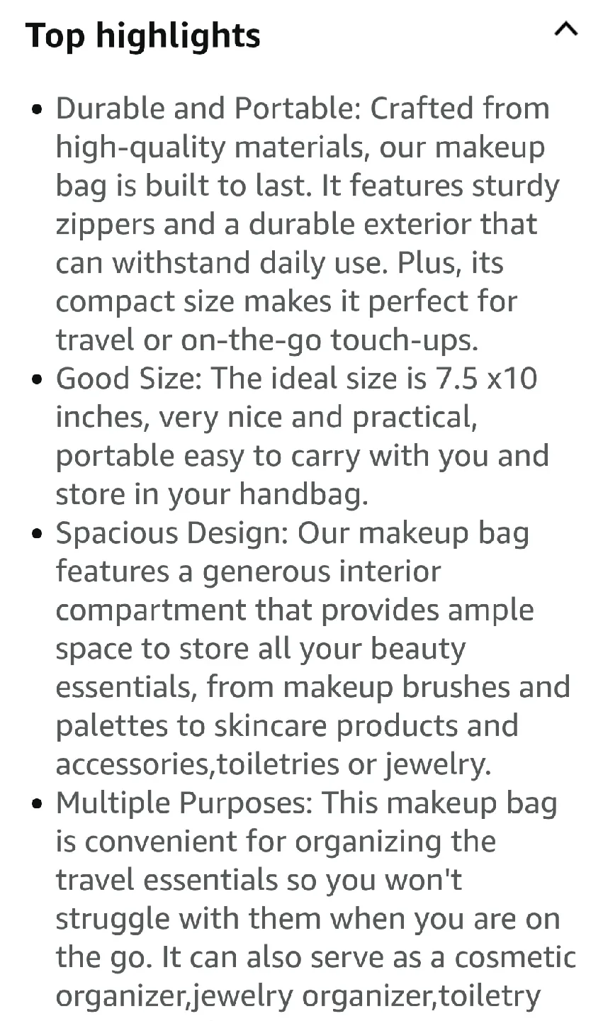 Brand New Cow-a Makeup Bag image indicator(5)