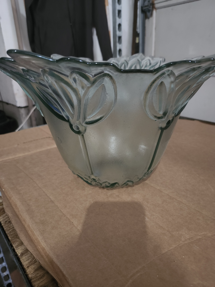 Glass Floral Bowl - photo 2