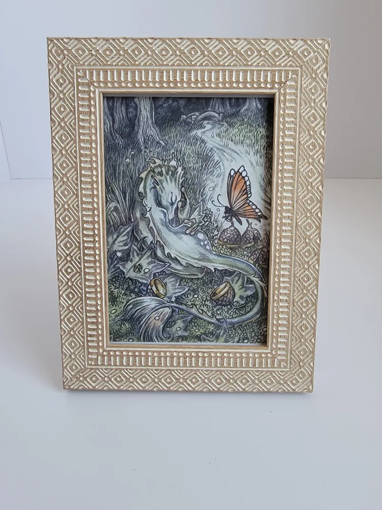 Decorative Picture Frame with Dragon art thumbnail