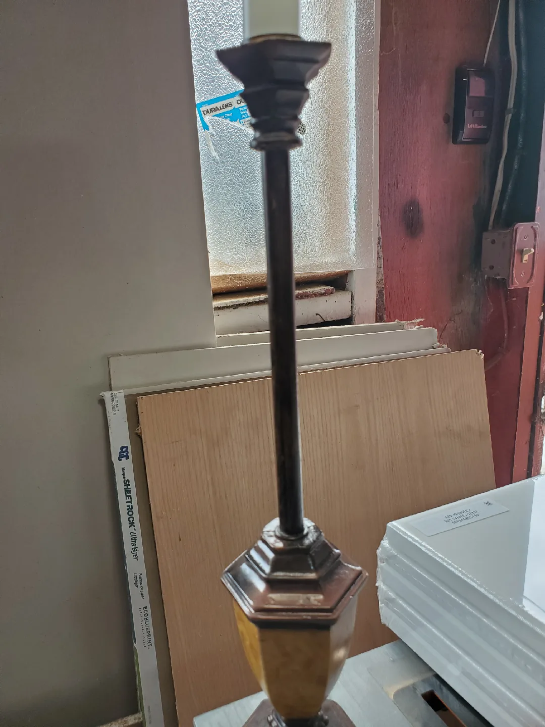 Table Lamp with white Shade image indicator(5)