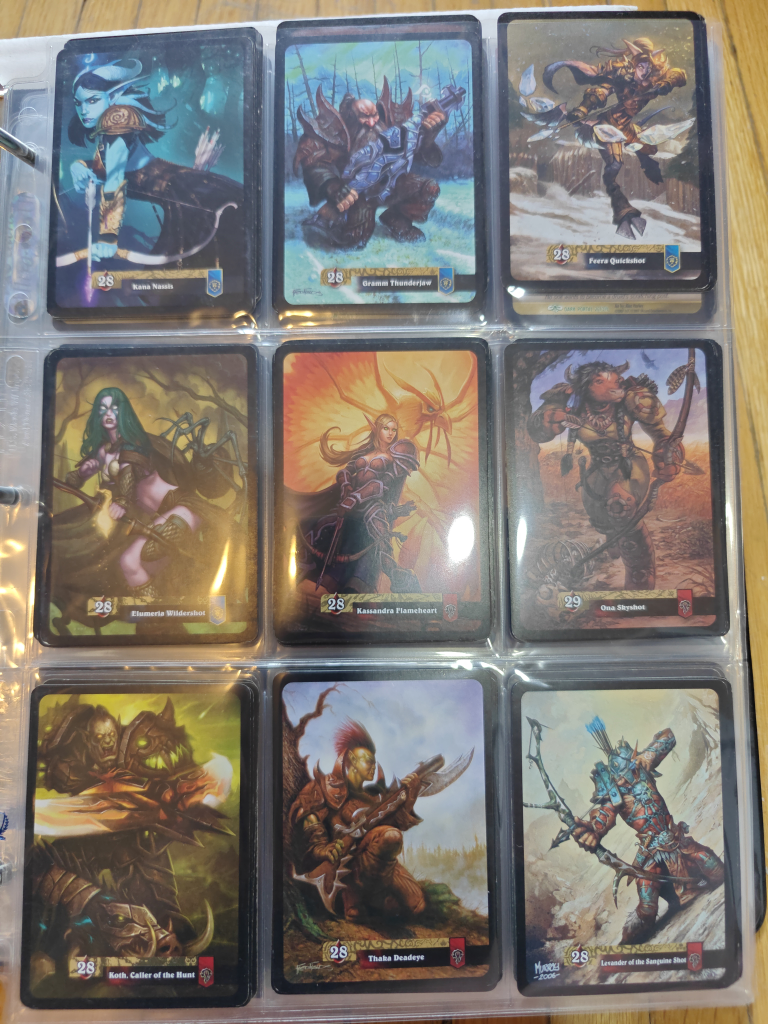 World of Warcraft TCG Cards (Hunter)
