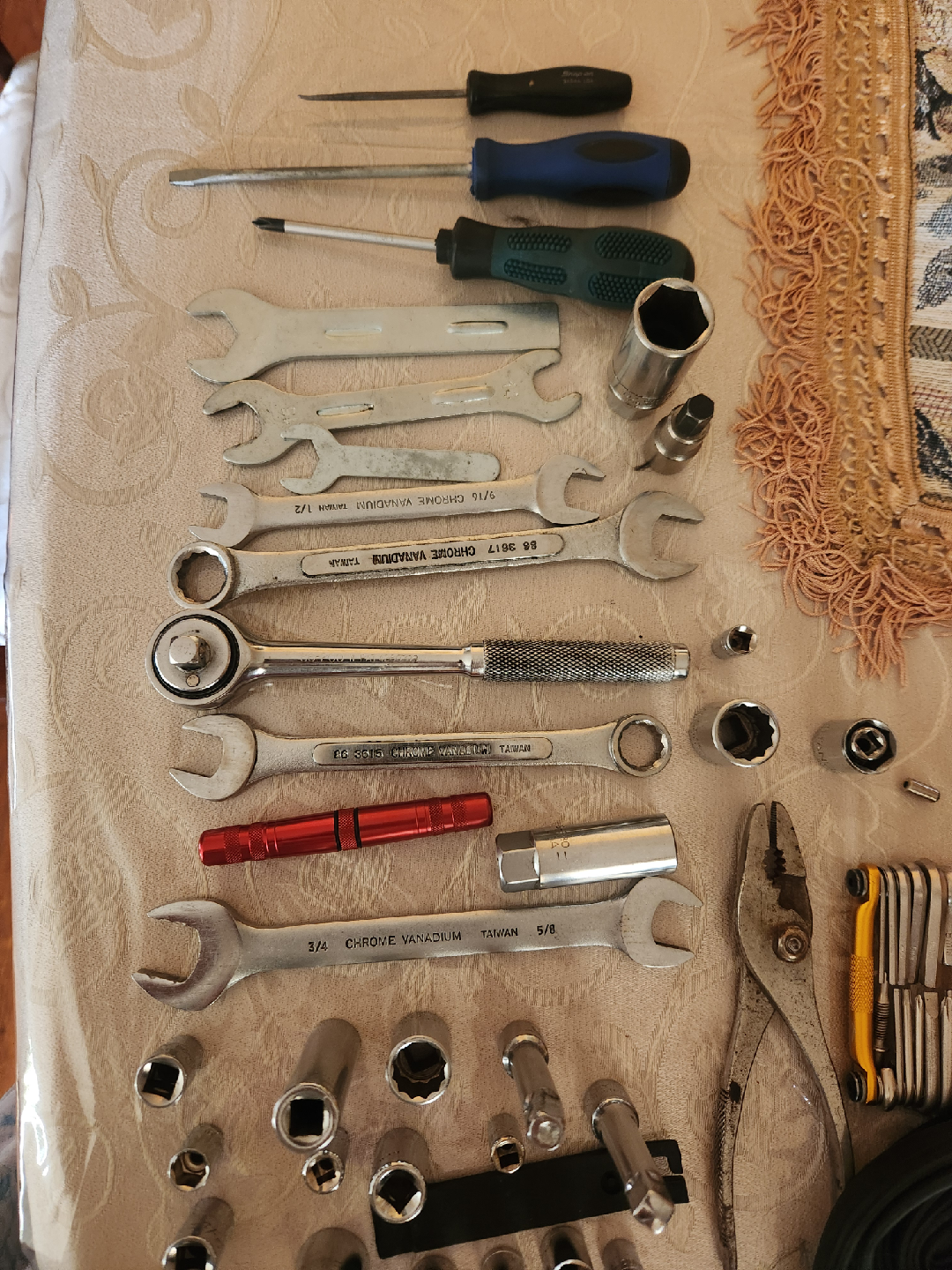 Mixed Lot of bike tools