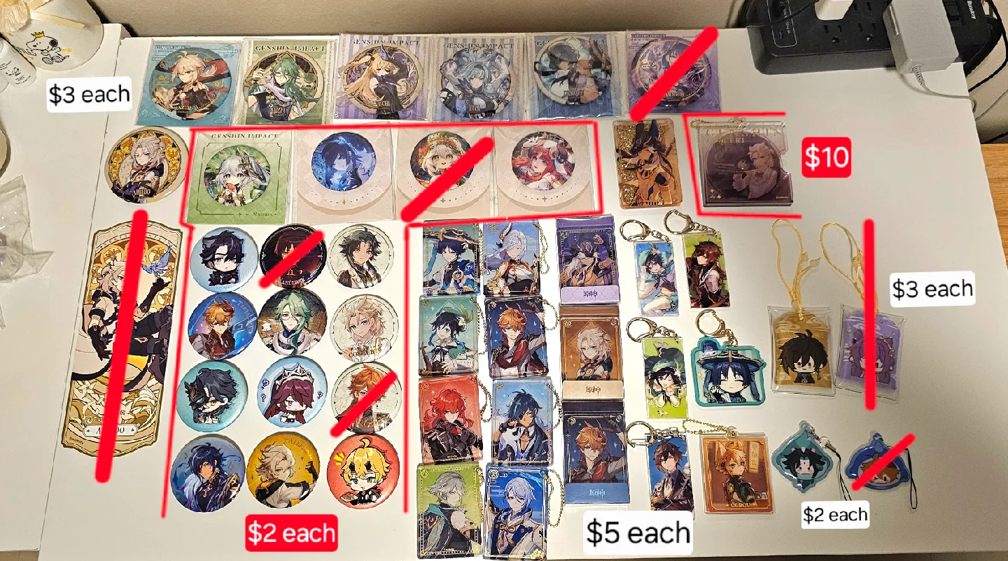 Reduced!! Genshin Impact Official Merch thumbnail