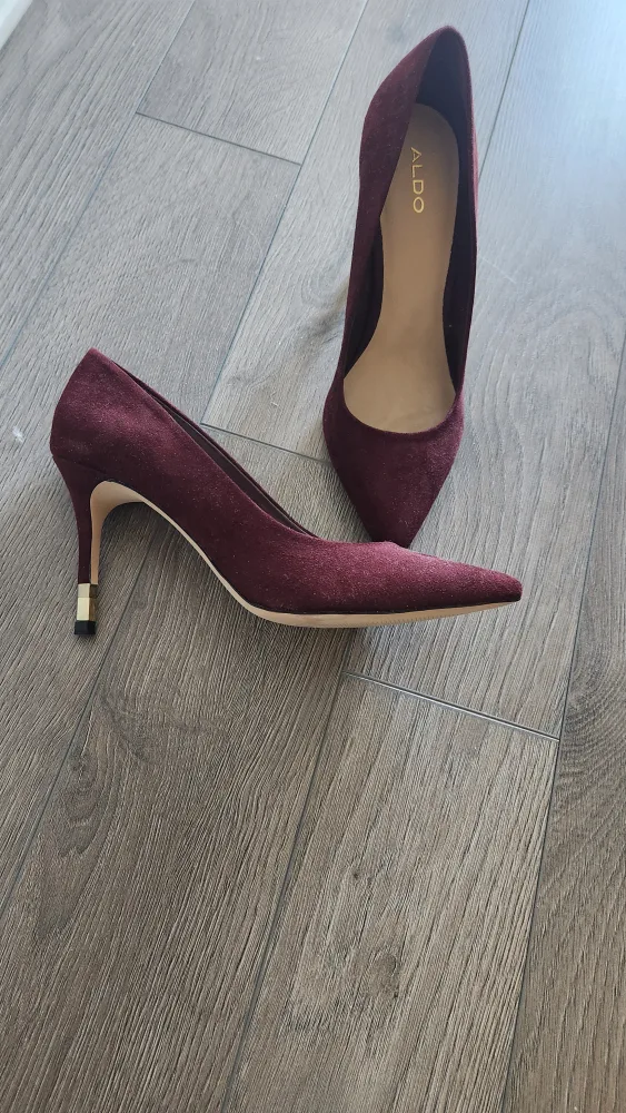 Burgundy ALDO Heels image indicator(2)