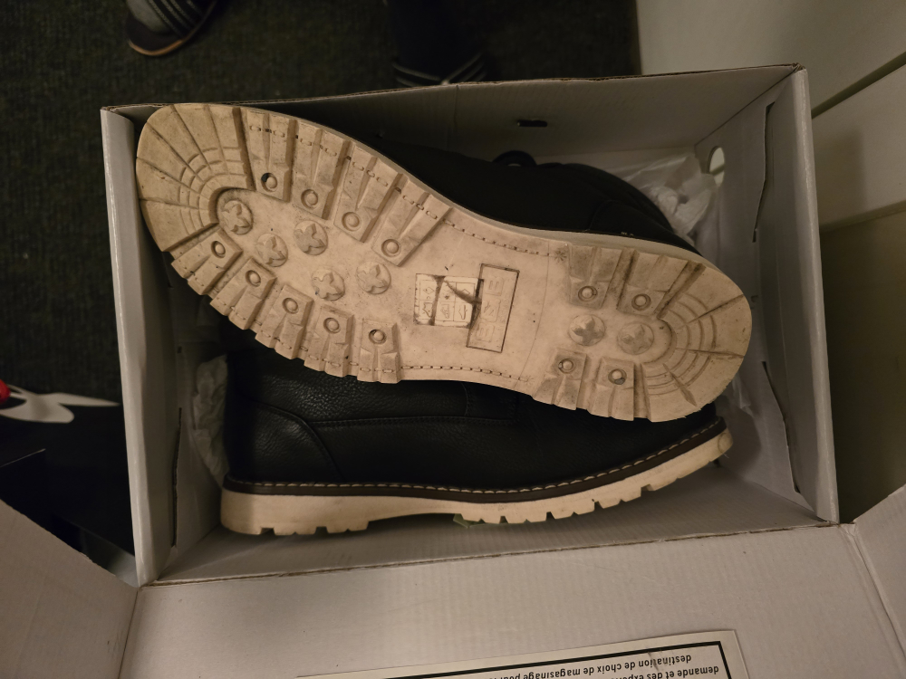 SoftMoc HALLWAY2 Black Men's Shoes - Size 9 - photo 3