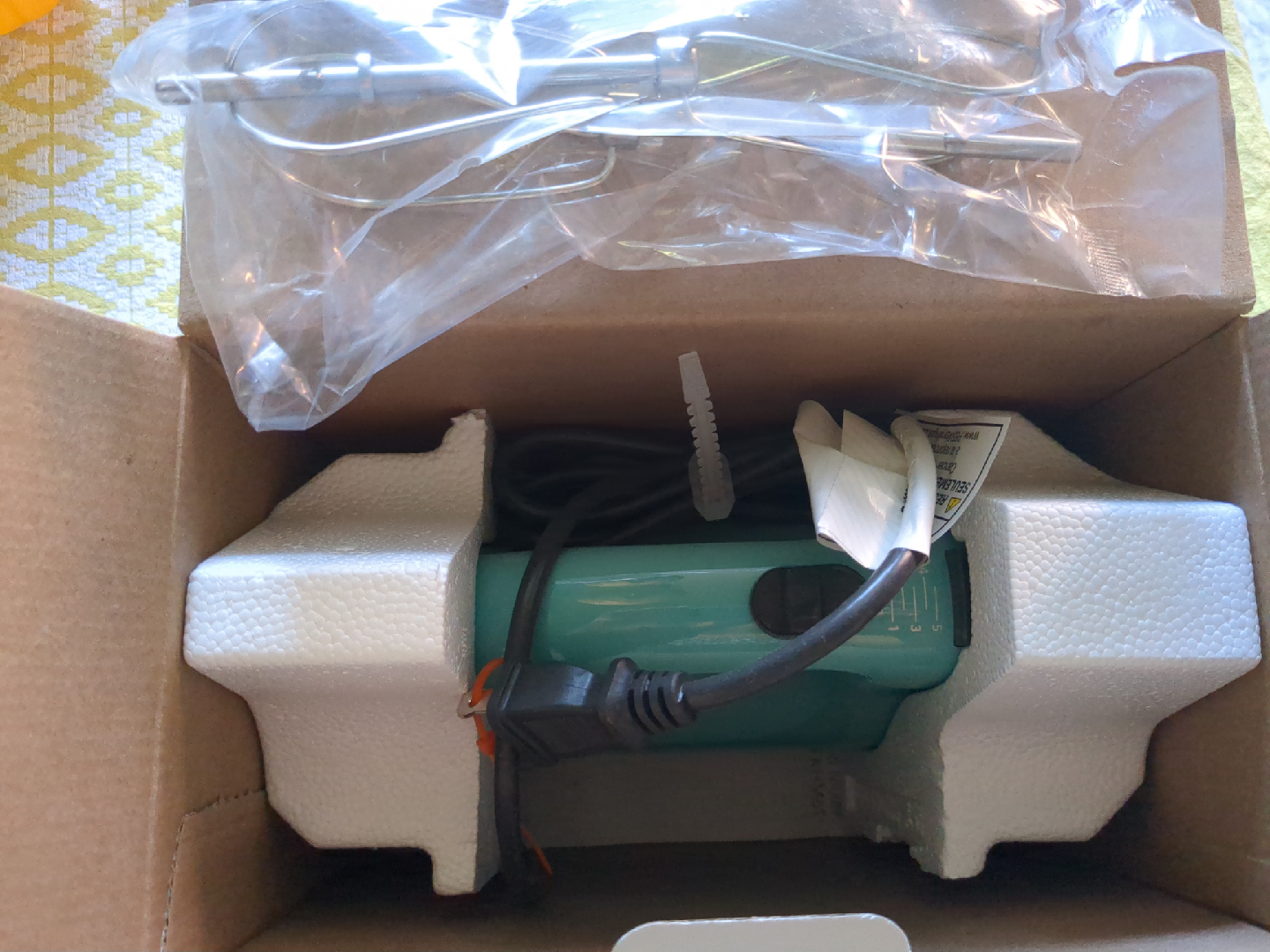 BNIB KitchenAid 5-Speed Baking Hand Mixer - Aqua Sky - photo 4