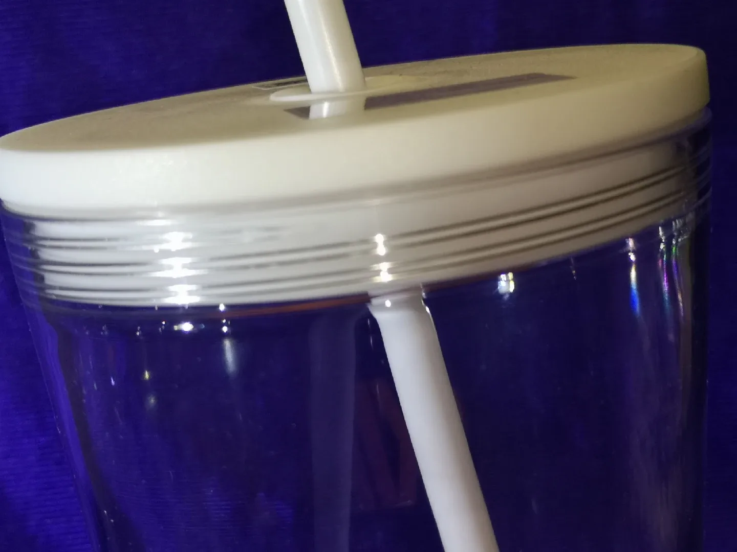 New 22oz *Tritan Reusable Cup + Hard Plastic Straw image indicator(6)