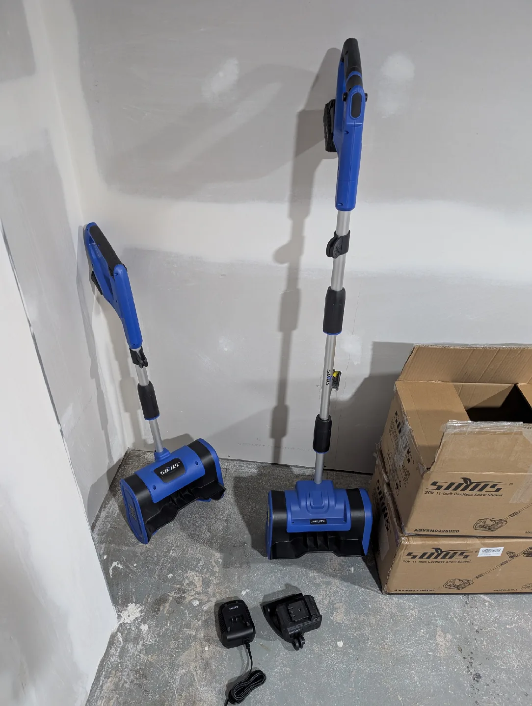 Brand New Soyus 20V Cordless Electric Snow Shovel For Sale image indicator(6)