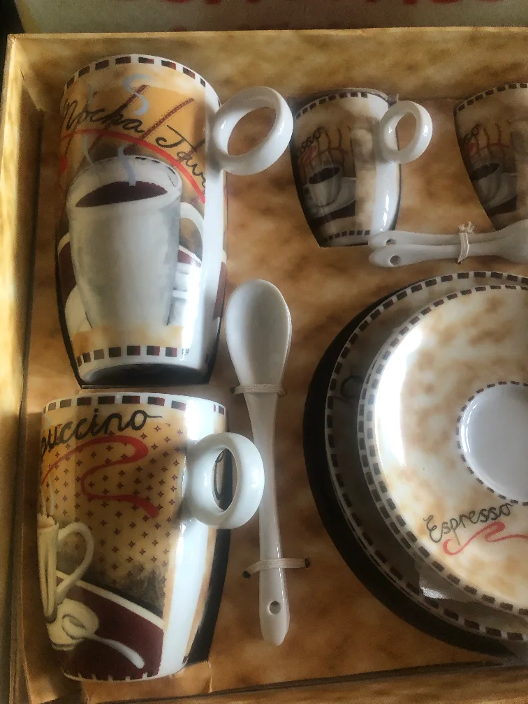 Coffee 18-Piece Set Cup & Sauces & Spoons image indicator(2)