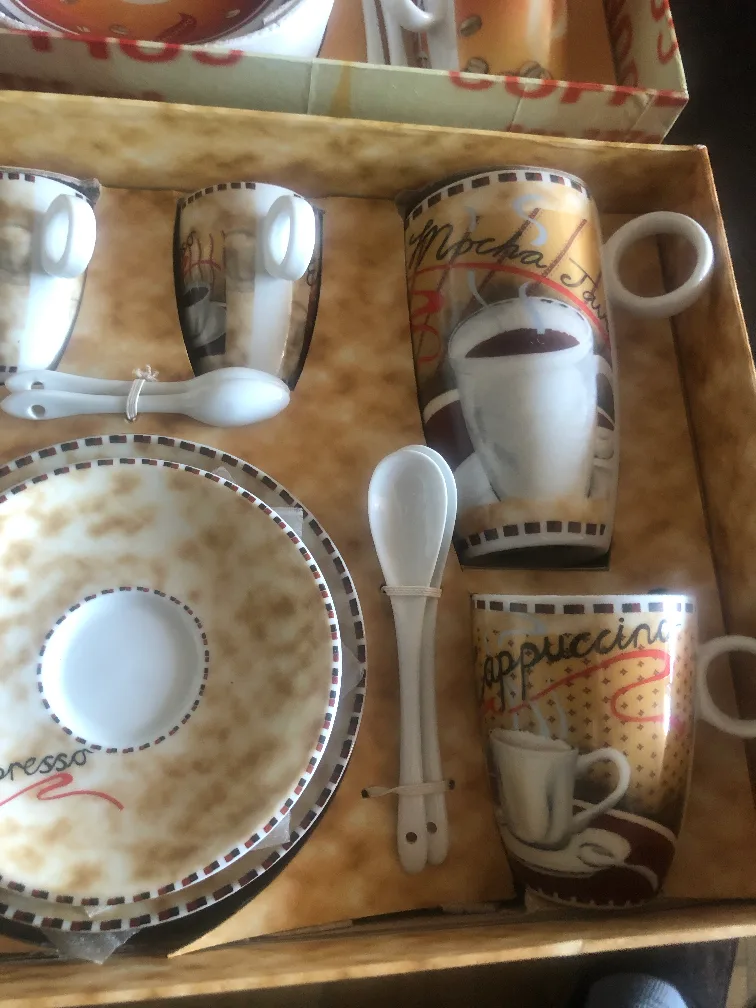 Coffee 18-Piece Set Cup & Sauces & Spoons image indicator(3)