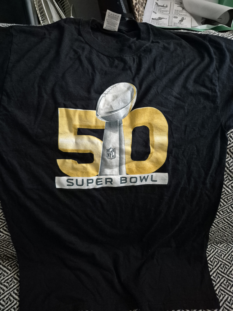Super Bowl 50 Black T-Shirt