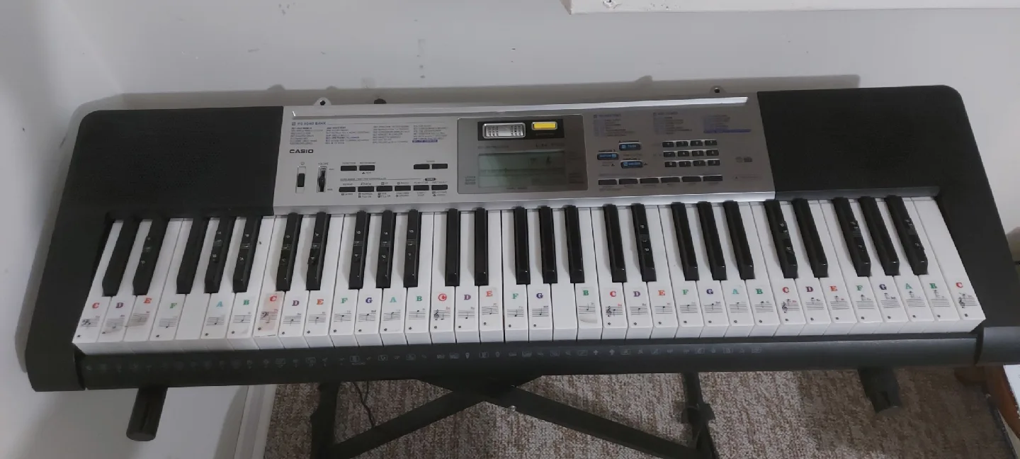 Casio LK-105 Keyboard with Stand and Bench image indicator(3)