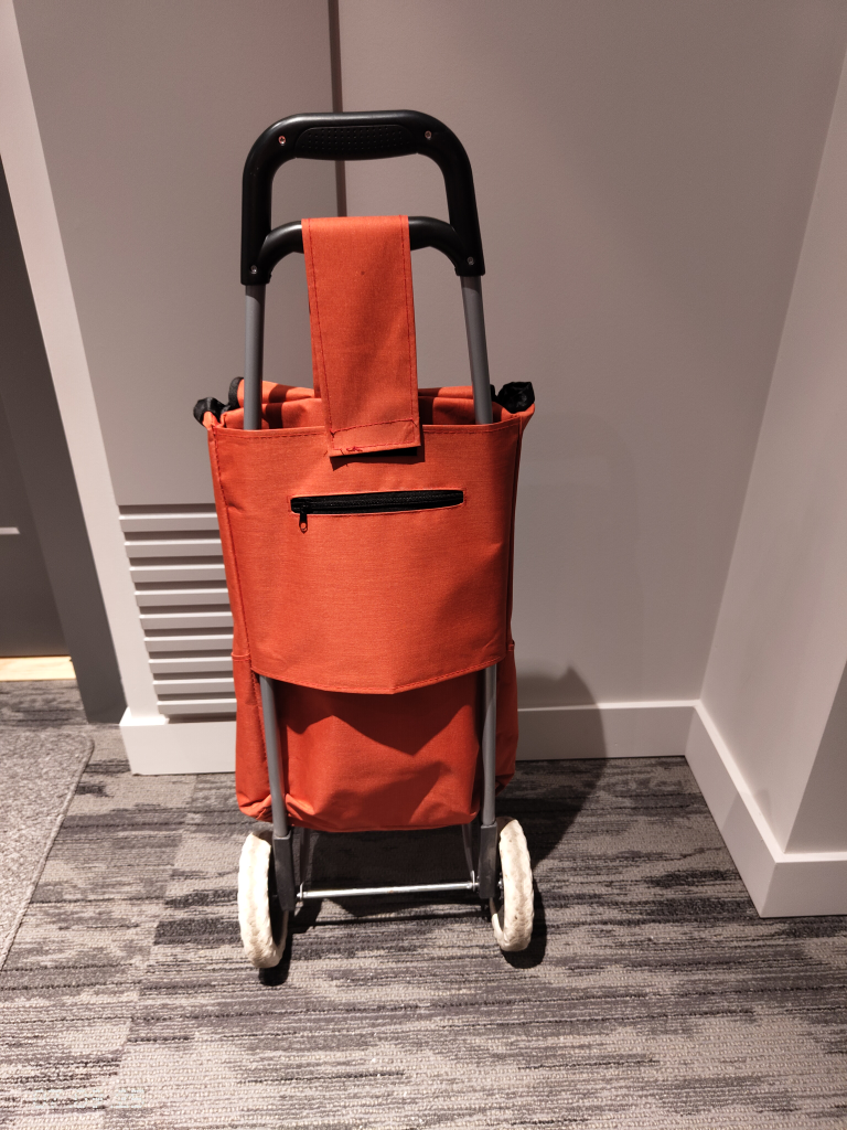 Orange Shopping Trolley Cart - photo 2
