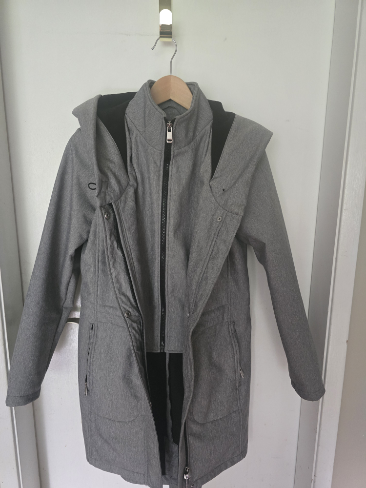 Reitmans Grey Coat - Size S