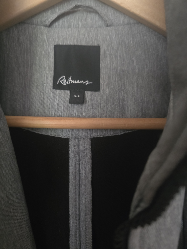 Reitmans Grey Coat - Size S - photo 2
