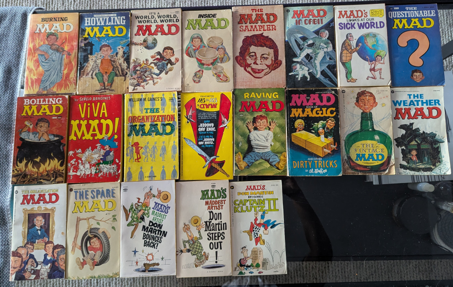 Vintage Mad Magazines